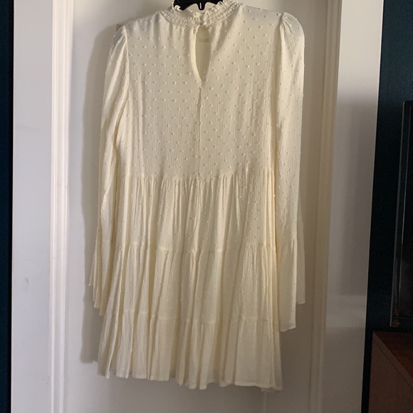Adorable Cream/White Boho Dress - Picture 6 of 8